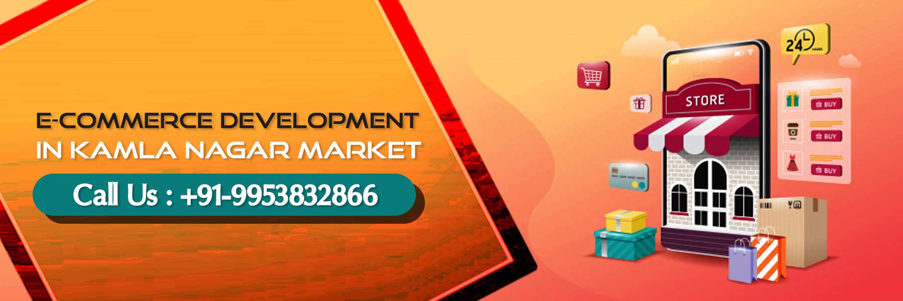 ecommerce development in Kamla Nagar Market