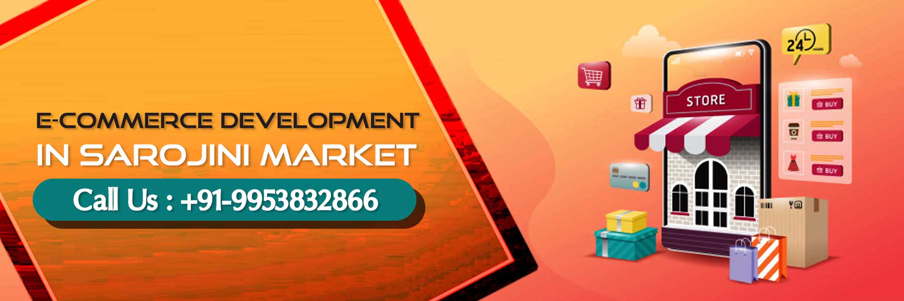 ecommerce development in Sarojini Market