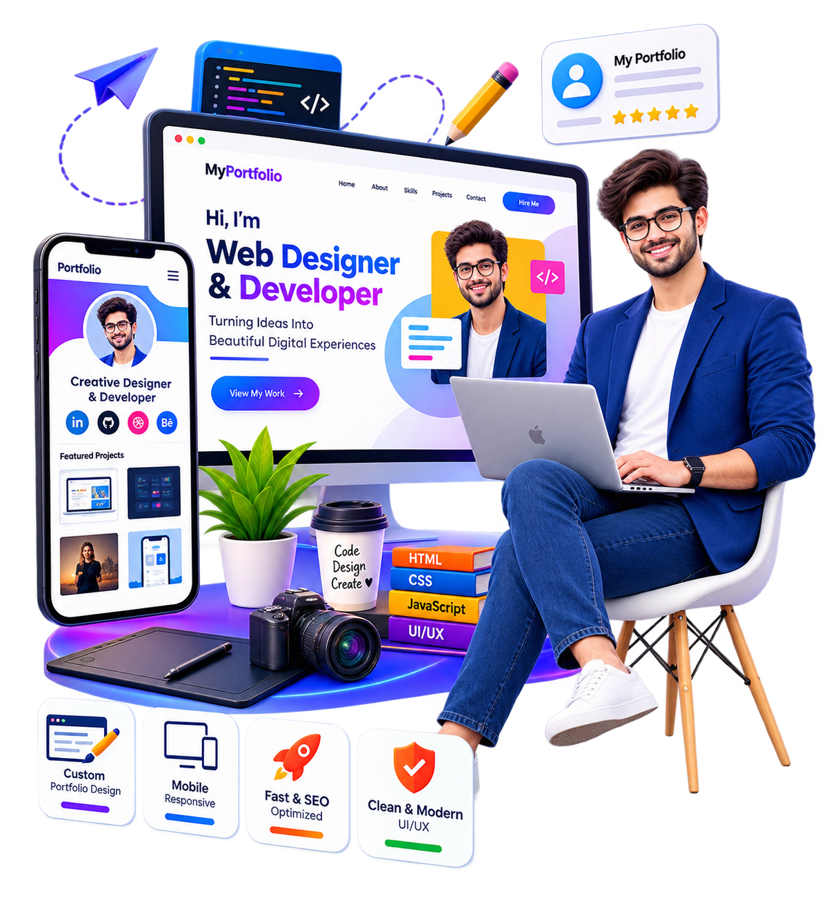 Portfolio Design in Rohini
