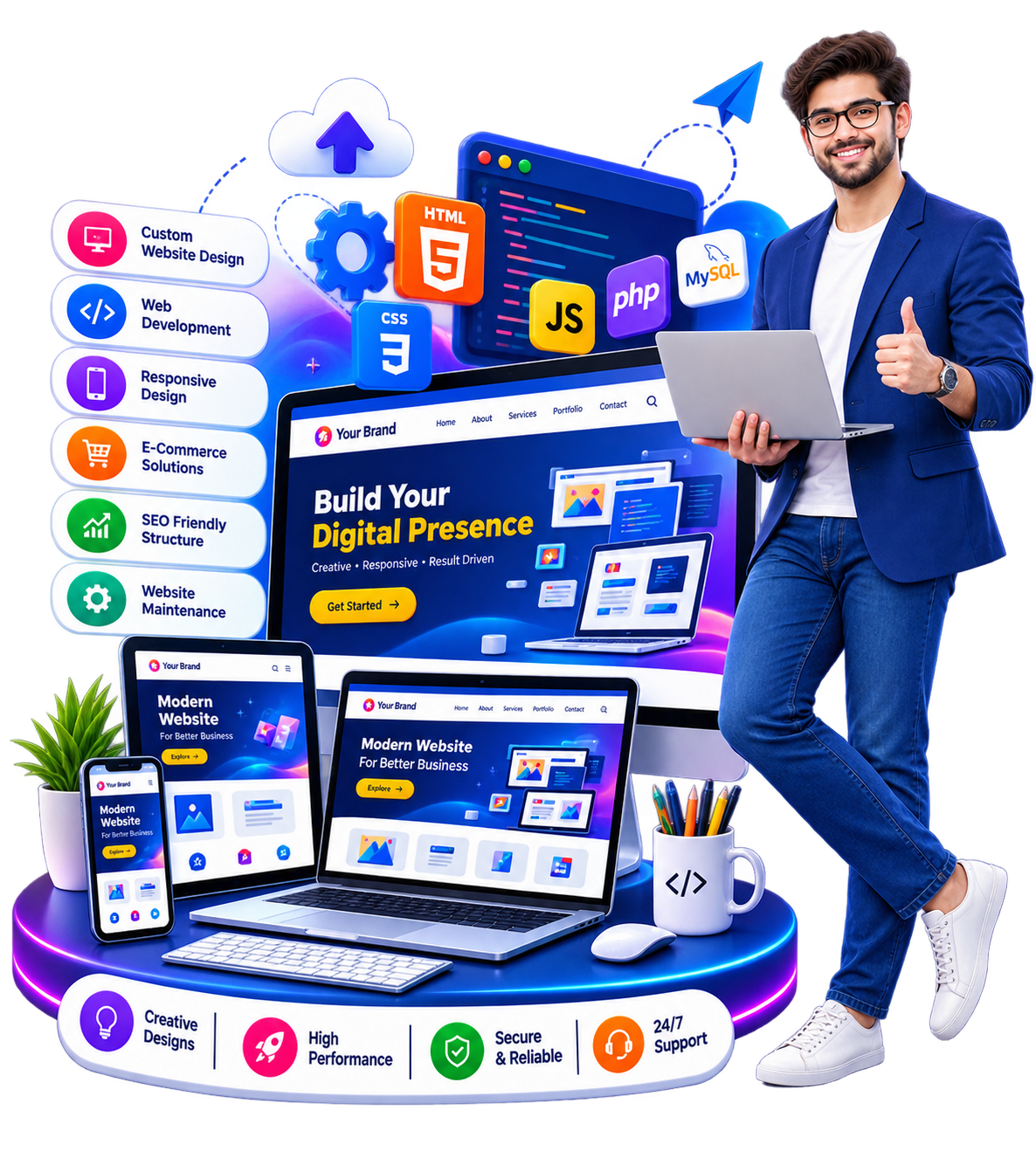 Web Development service in Rohini