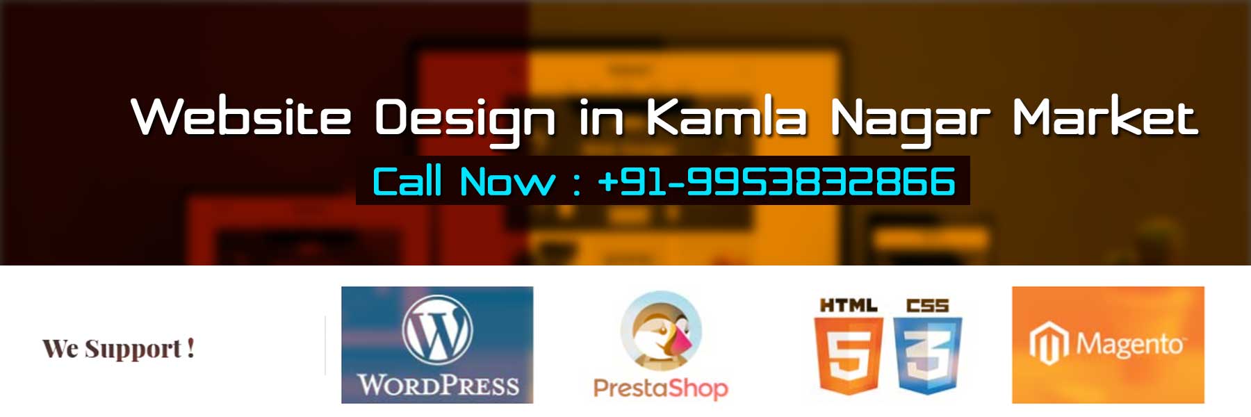 Website Design in Kamla Nagar Market