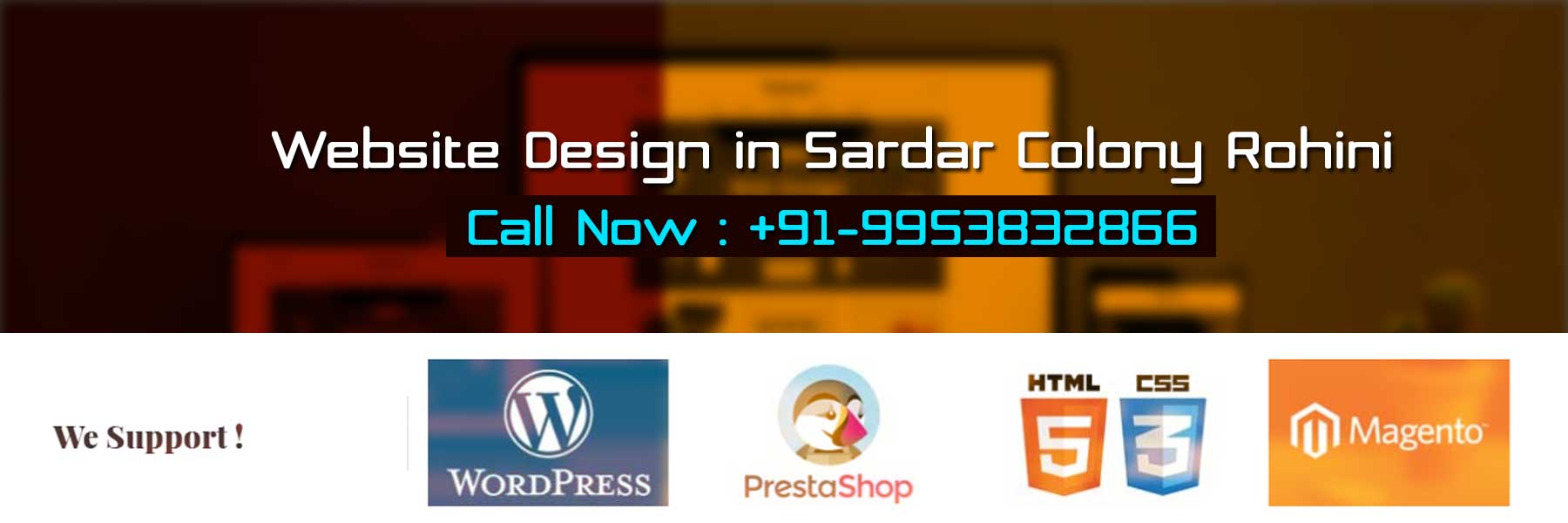Website Design in Sardar Colony Rohini